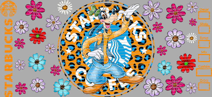 16oz Disney style-D-2346